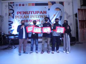 Sukses Gelar Pekan Festival Hukum 2021, BEM KM FH UBB Mendapat Apresiasi Positif